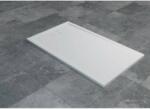 SanSwiss Cadita dus SanSwiss LIVADA W20AS08012004, asimetrica 80x120cm, marmura sintetica, alb