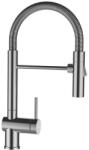 SCHOCK Baterie bucatarie Schock Sina Inox Periat, cap mobil, 2 tipuri de jet, cartus ceramic