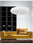 Nova Luce BIANCO, pendul design modern, D53, E27 4x60W, crom-alb