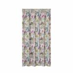 Mendola Draperie decor floral Trellise Mendola Home Textiles, 210x245cm, cu rejansa, mov-multicolora