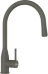 SCHOCK Baterie bucatarie Schock Kavus Cristadur Silverstone cu cap extractibil, aspect granit, cartus ceramic