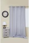 Mendola Draperie Chambrey Mendola Home Textiles, 140x245cm, cu inele, gri