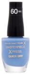 MAX Factor Masterpiece Xpress Quick Dry lac de unghii 8 ml pentru femei 855 Blue Me Away