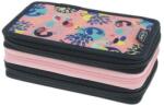 Herlitz Penar echipat Herlitz, 31 piese, 3 compartimente, motiv Fancy Peacock (50043392) Penar