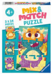 Ravensburger Puzzle 3x24 db - Kedves dínók (5197)