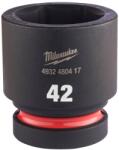 Milwaukee 42 mm 1" impact socket STD - 1pc (4932480417) - bricolaj-mag Set capete bit, chei tubulare