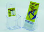 KEJEA Display plastic pentru brosuri, de birou/perete, 1 x 1/3A4, KEJEA - transparent (KJ-K-150) - vexio