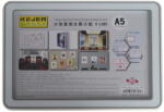 KEJEA Display nume din plastic, 210 x 148mm, KEJEA - gri (KJ-K-1305-GR) - vexio