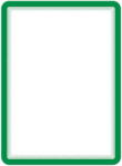 Tarifold Buzunar magnetic pentru documente A4, cu rama color, 2 buc/set, TARIFOLD - rama verde (TAR-194905)
