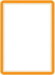 Tarifold Buzunar magnetic pentru documente A4, cu rama color, 2 buc/set, TARIFOLD - rama portocalie (TAR-194906)