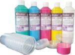 OColor Creta lichida pentru asfalt 5 x 500 ml si 10 recipiente pentru pictura (LFC1999)