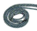  Hematit Mat Albastru Rotund Fatetat Margele Pietre Semipretioase pentru Bijuterii - 4x4 mm