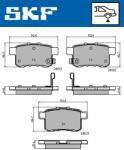 SKF set placute frana, frana disc SKF VKBP 90613 A (VKBP 90613 A)