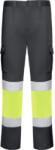 Roly Pantaloni Hi-Vis Roly Daily Stretch Hv, pentru barbati, Plumb/Galben Fluorescent, 54 HV93126323221