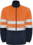 Roly Jacheta din polar Hi-Vis Roly Altair, pentru barbati, Bleumarin/Portocaliu Fluorescent, L HV93050355223