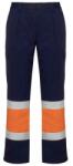 Roly Pantaloni de iarna Hi-Vis Roly Soan, pentru barbati, Bleumarin/Portocaliu Fluorescent, 54 HV93016355223