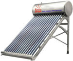 Helis Panou solar nepresurizat Helis JDL-TF18-58/1.8 - SS B180/150 cu tuburi vidate, boiler din inox 180 litri si vas flotor 5 litri (041543-039)