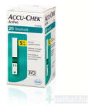 Accu-Chek Active Glucose vércukormérő tesztcsík 25x