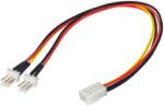 Akyga 3pin / 2x 3pin adapter - AK-CA-52 (AK-CA-52) - pcx