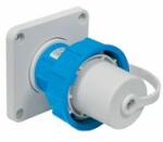 Tp Elektrik Lakókocsi csatlakozó 2P+E dugvilla beépíthető 16A 3P 230V(50+60Hz) kék műanyag TP ELEKTRIK - 3101-400-0900 (3101-400-0900)