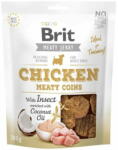 Brit Dog Jerky Csirke rovaros húsos érmékkel 200g