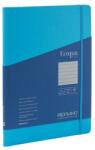 Fedrigoni Тетрадка Ecoqua , A4, картонена корица, със скрита спирала, 70 листа, синя (19042911)