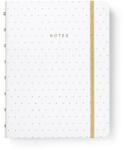 FILOFAX Тефтер Moonlight, A5, бял (179520)