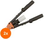 HARDEN Set 2 x Cleste de Nituri cu 2 Brate , 420 mm, Industrial, Harden (COR-2xZH610115) Cleste