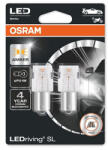 OSRAM Крушка OSRAM LED P21W, 12V, 1.3W, 56lm, 2 броя