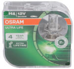 OSRAM Крушка OSRAM H4, 12V, 60/55W, 1650lm/1000lm, 2 броя