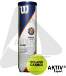 Wilson Teniszlabda Wilson Roland Garros salakra 4 db (WRT115000+) - aktivsport