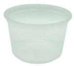  Kerek tálka 1000ml PP víztiszta 119909/134677 (tető PP: 22000116, PET: 22000226)