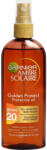 Garnier Ulei de plaja Garnier Ambre Solaire Golden Protect Sun Oil SPF20, 150 ml