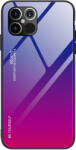 Matrix Husa Pentru iPhone 12 Pro Max, Glass, Matrix, Roz / Violet