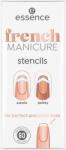 Essence Șabloane de manichiură french - Essence French Manicure Stencils Classic & Pointy 60 buc