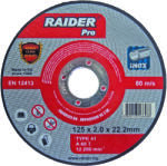 Raider 125 mm 160125 Disc de taiere