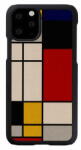 Man&Wood Husa MAN&WOOD SmartPhone case iPhone 11 Pro mondrian wood black (T-MLX35920) - vexio