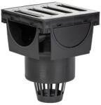 Styron T Bekötő Idom, Kültéri Folyókához+lombfogó, Fém Ráccsal (esővíz Elvezető) Sty-900-t-f-a (sty-900-t-f-a)