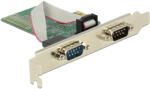 Delock Delock PCIe x1 към 2 x сериен RS-232 (89555)