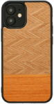 Man&Wood Husa MAN&WOOD case for iPhone 12 mini herringbone arancia black (T-MLX44629) - pcone