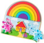 Melissa & Doug Дървен пъзел Melissa & Doug - Blue's Clues & You, Дъга (33008) - ozone