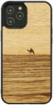 Man&Wood Husa MAN&WOOD case for iPhone 12/12 Pro terra black (T-MLX44640) - pcone