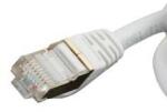 iggual Cablu de Rețea Rigid FTP Categoria 7 iggual IGG318621 Alb 10 m