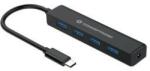 Conceptronic Hub USB Conceptronic CTC4USB3 Negru