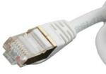 iggual Cablu de Rețea Rigid FTP Categoria 7 iggual IGG318645 Alb 3 m