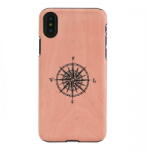Man&Wood Husa MAN&WOOD SmartPhone case iPhone X/XS compass black (T-MLX36062) - pcone