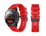 DOOP Curea Din Silicon Pentru Garmin 26mm Fenix 3 / 5x / 3hr / 5x / 7x Plus / 6x / 6x Pro Doop Discoverer Roșu