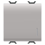 Gewiss Intrerupator cap cruce cu led 2M Gewiss Chorus bej satinat MAT GW13102 (GW13102)