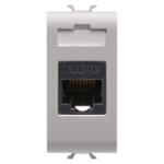 Gewiss Priza UTP CAT 5E 1M Gewiss Chorus bej satinat MAT GW13421 (GW13421)