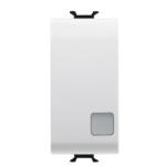 Gewiss Intrerupator simplu semn cu led 1M Gewiss Chorus alb satinat MAT GW15003 (GW15003)